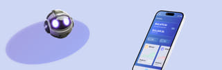 Background of the hero section on the Blue Orion trading platform